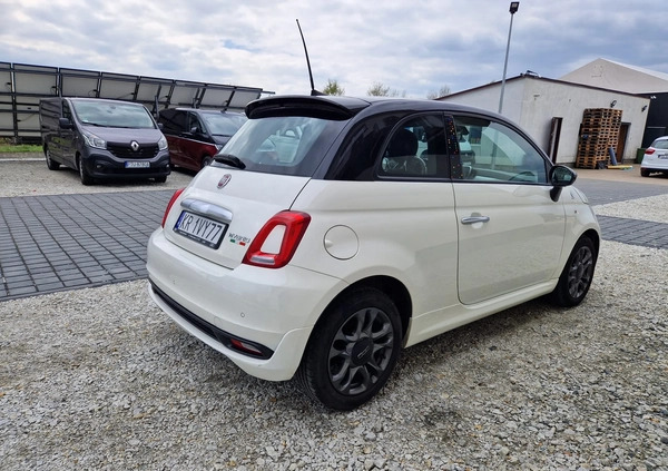 Fiat 500 cena 49900 przebieg: 29000, rok produkcji 2021 z Turek małe 92